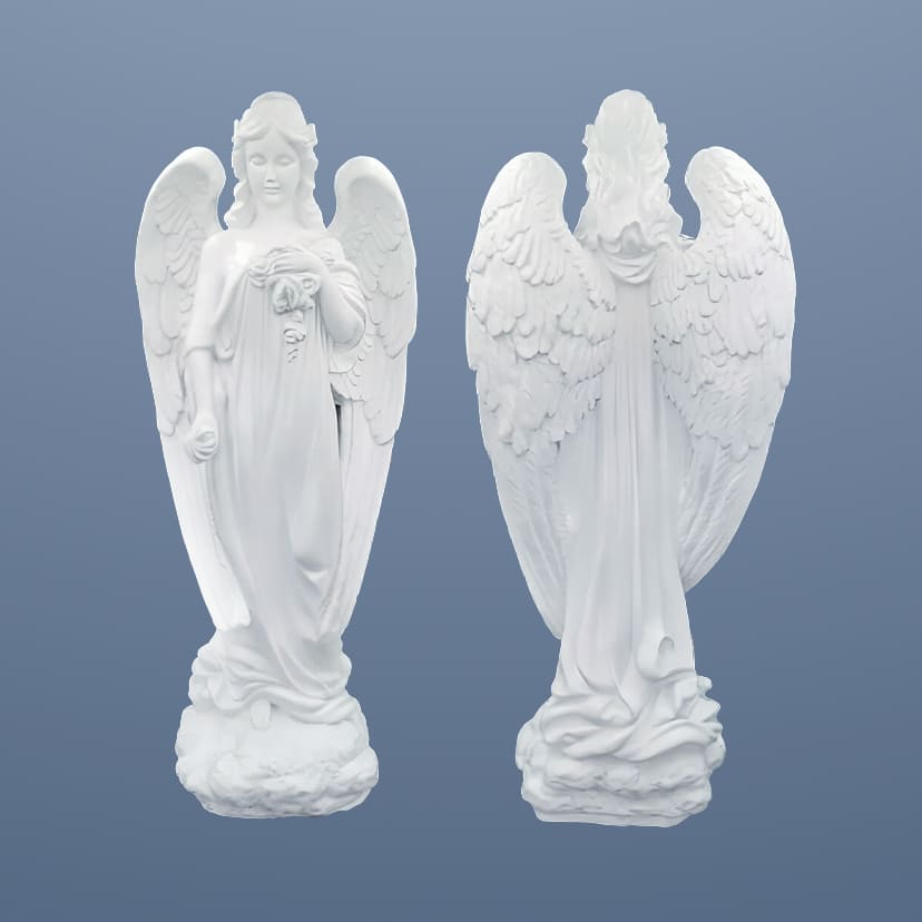 Скульптуры из искусственного мрамора в Калуге | Скульптура Ангела №2