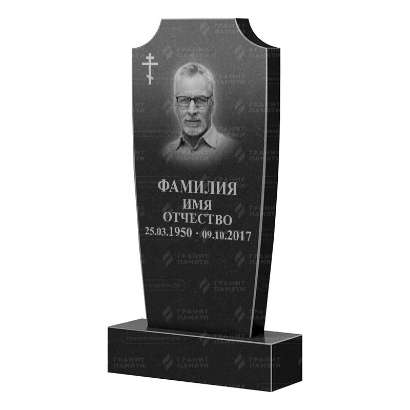 Памятники из гранита вертикальные в Калуге | Гранитный памятник ФГ-010