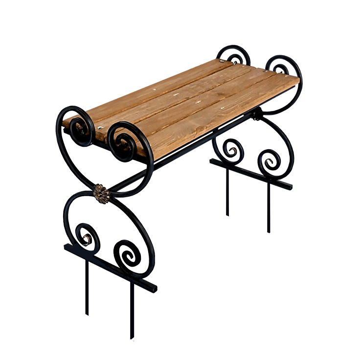 Кованые изделия в Калуге | Кованая скамейка СТ.001