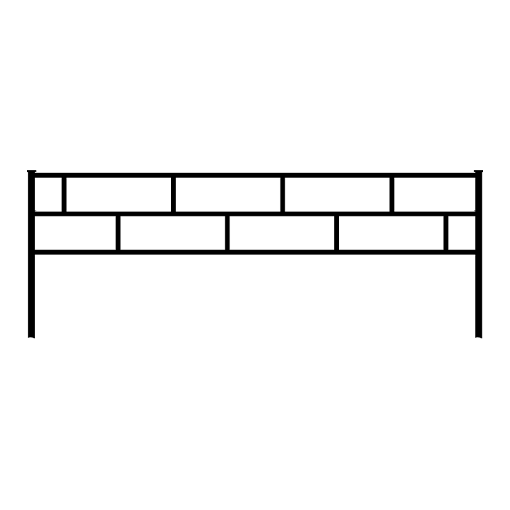 Металлические оградки, столы, скамейки в Калуге | Оградка №5