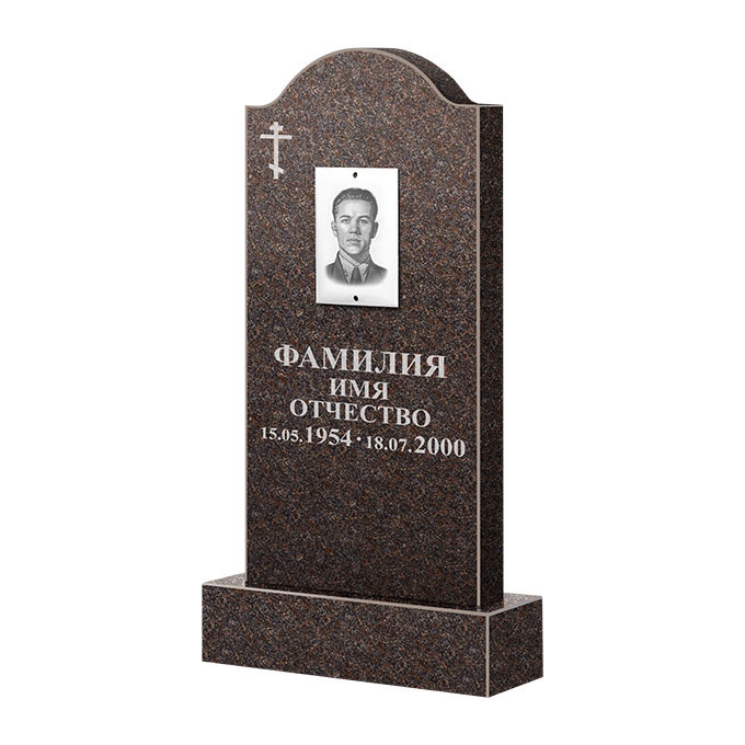 Памятники из цветного гранита в Калуге | Памятник из гранита Елизовский ФГЦ-012