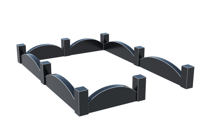 Цоколи на могилу в Калуге | Цоколь на могилу №0001