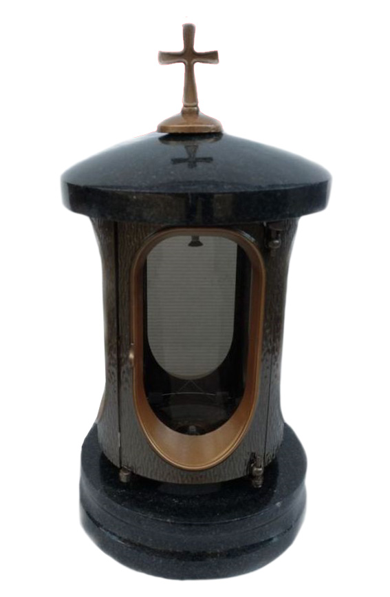 Лампадки из камня на могилу в Калуге | Лампадка из гранита Габбро