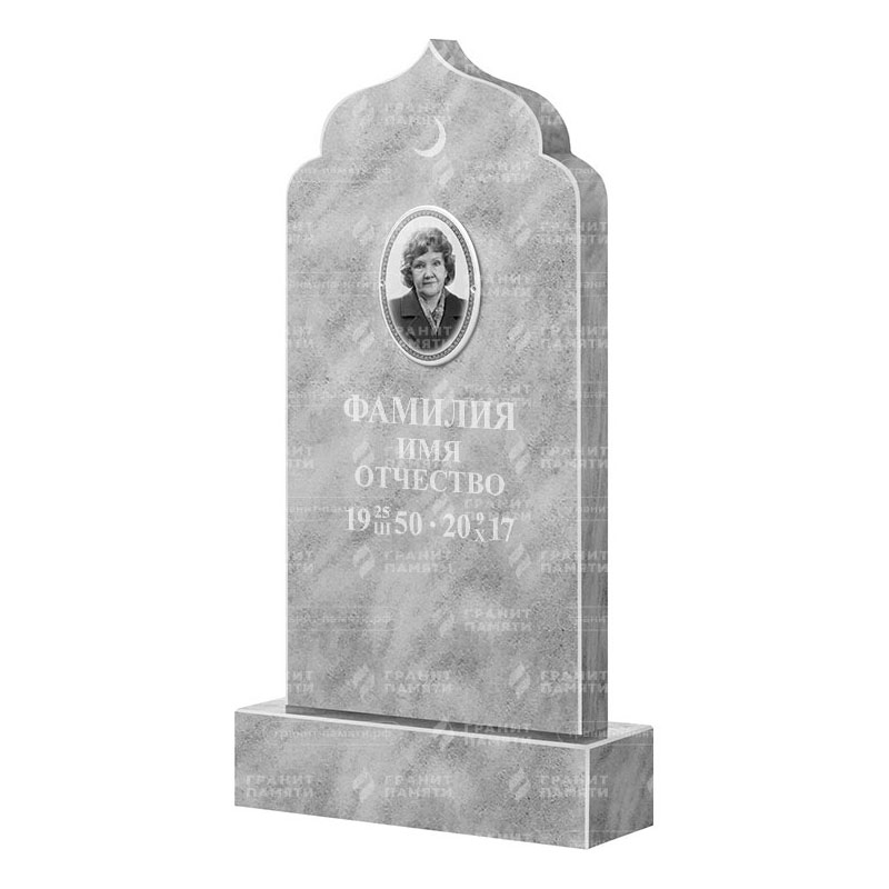Бюджетные памятники в Калуге | Мраморный памятник ФМ-037