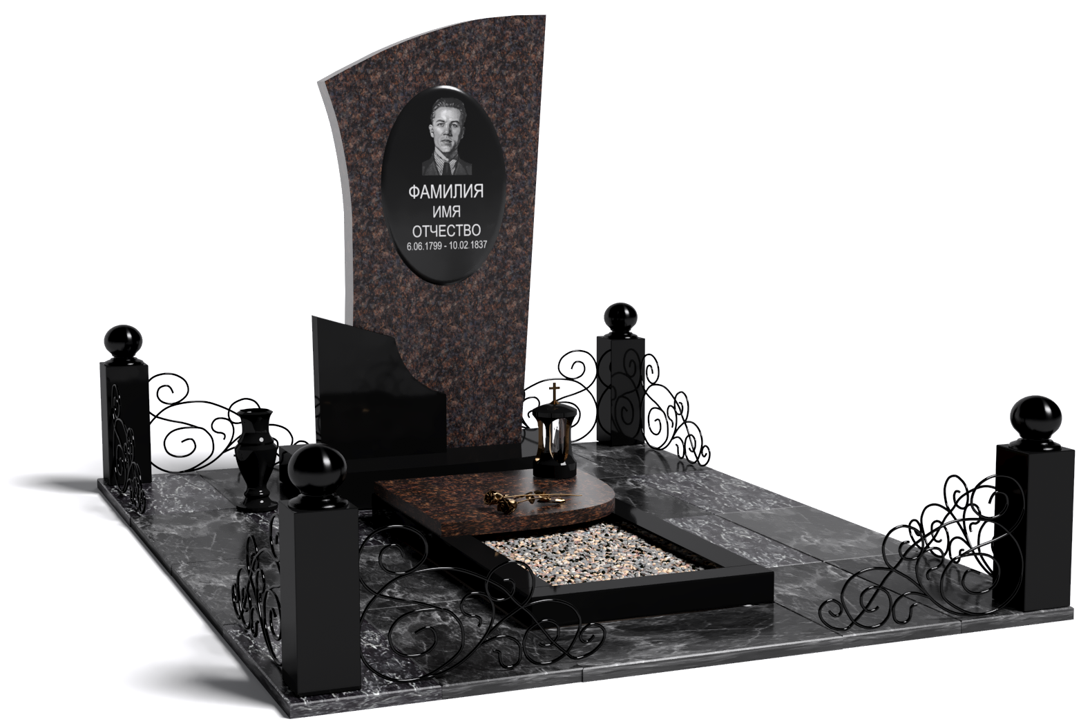 Одинарные мемориальные комплексы в Калуге | Мемориальный комплекс №12