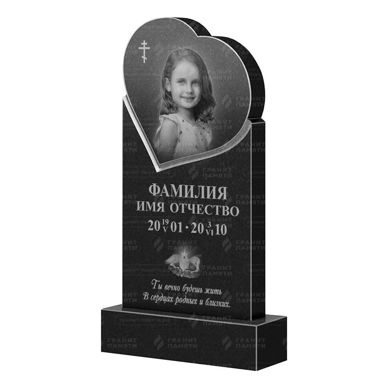 Гранитные памятники в Калуге | Гранитный памятник ФГ-079