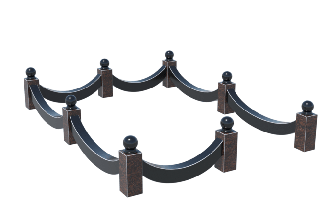 Цоколи на могилу в Калуге | Цоколь на могилу №0026