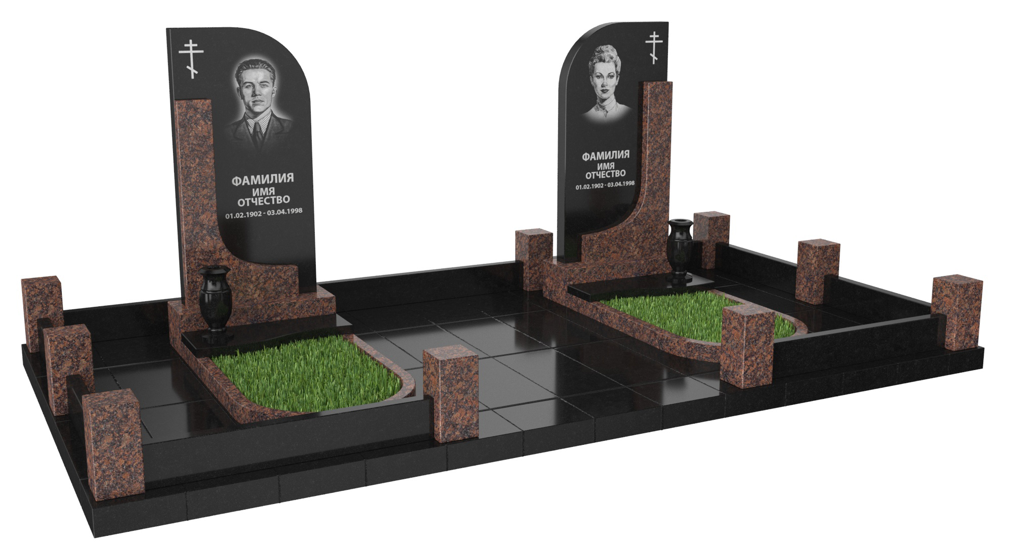 Двойные мемориальные комплексы в Калуге | Мемориальный комплекс №22