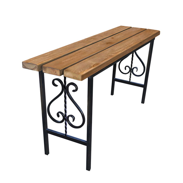 Кованые изделия в Калуге | Кованая скамейка СТ.003