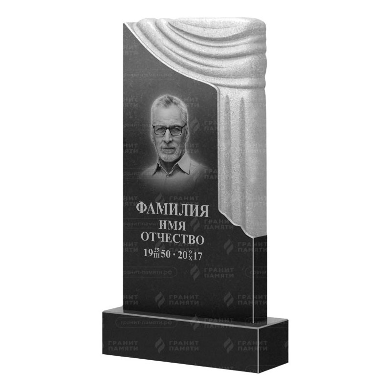 Памятники из гранита резные в Калуге | Гранитный памятник ФГ-121