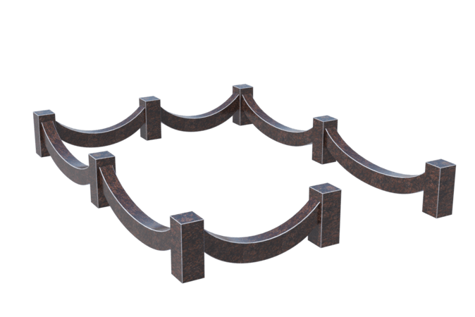 Цоколи на могилу в Калуге | Цоколь на могилу №0025