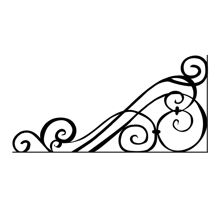 Кованые изделия в Калуге | Кованый уголок УГ.006