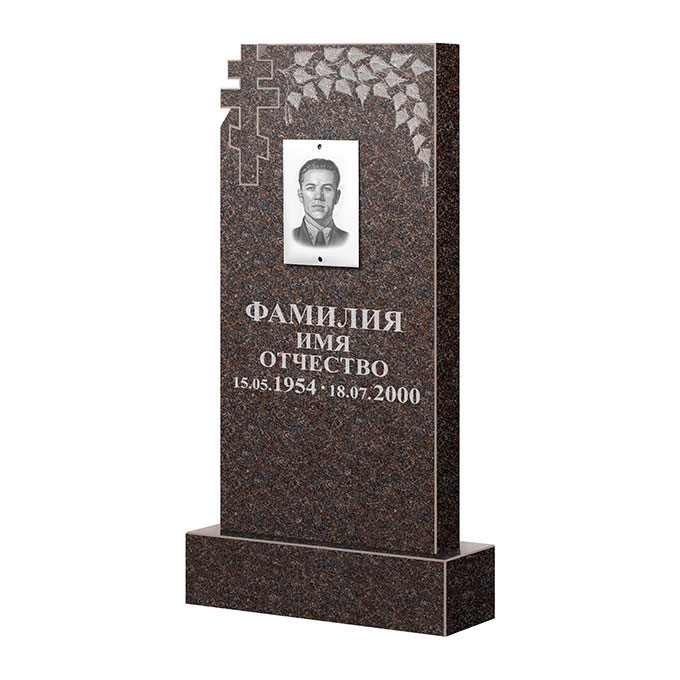 Гранитные памятники в Калуге | Памятник из гранита Елизовский ФГЦ-202