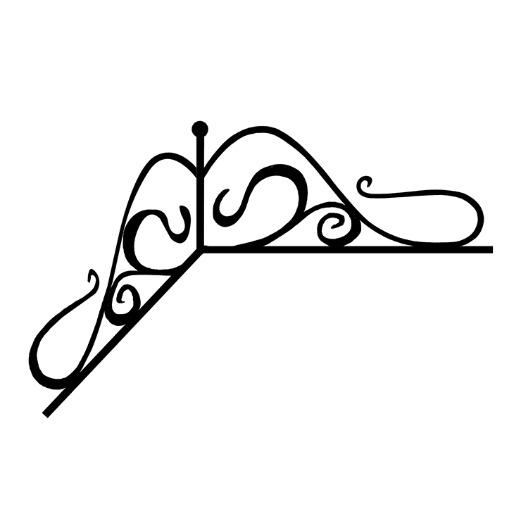 Кованые изделия в Калуге | Кованый уголок УГ.008