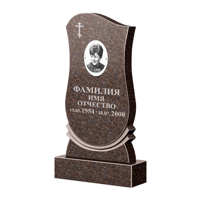 Гранитные памятники в Калуге | Памятник из гранита Елизовский ФГЦ-056