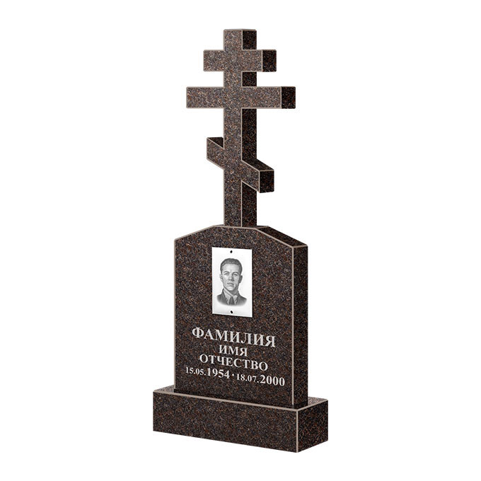 Гранитные памятники в Калуге | Памятник из гранита Елизовский ФГЦ-099