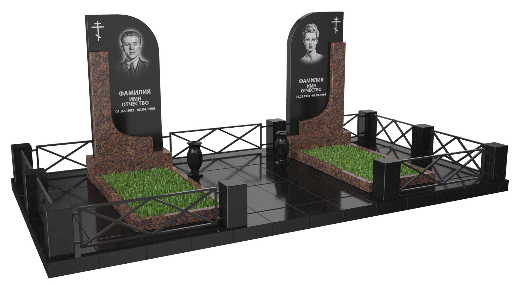 Двойные мемориальные комплексы в Калуге | Мемориальный комплекс №23