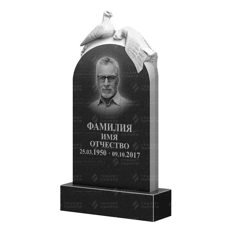 Памятники из гранита с птицами в Калуге | Гранитный памятник ФГ-109
