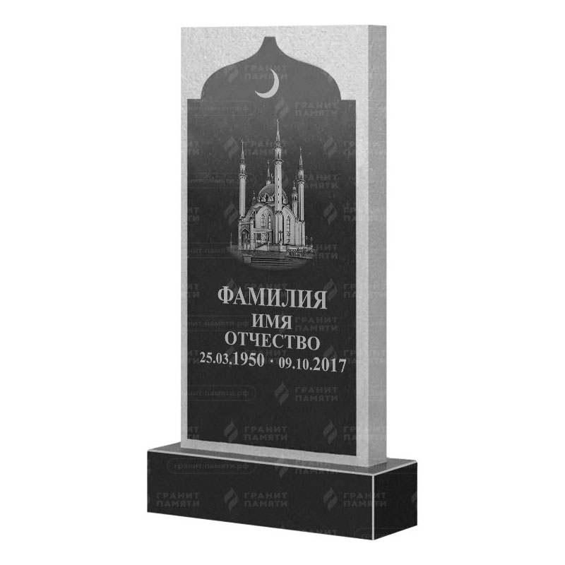 Мусульманские памятники на могилу в Калуге | Гранитный памятник ФГ-167