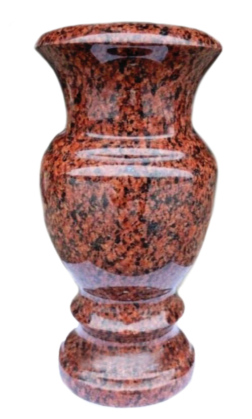 Вазы из камня в Калуге | Ваза гранитная «Цветная»