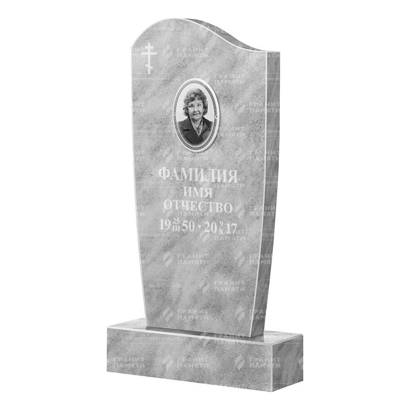 Бюджетные памятники в Калуге | Мраморный памятник ФМ-031