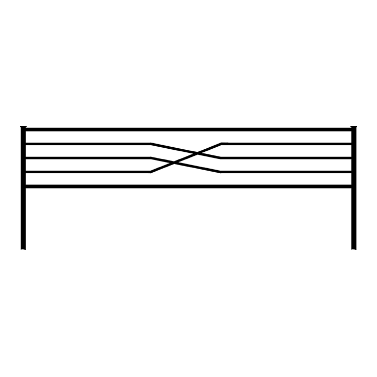 Металлические оградки, столы, скамейки в Калуге | Оградка №7