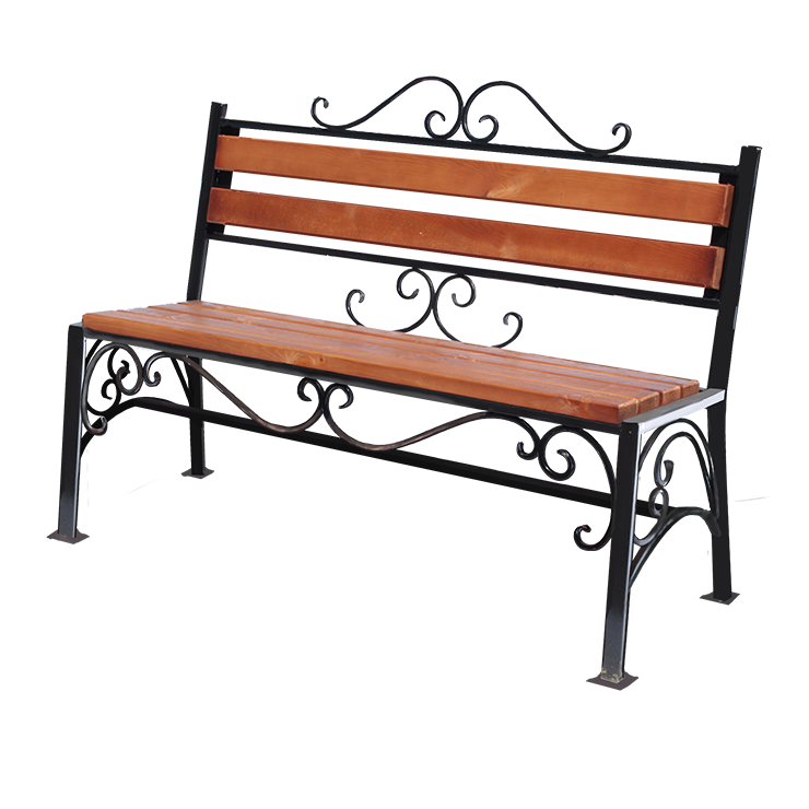 Кованые изделия в Калуге | Кованая скамейка СТ.006