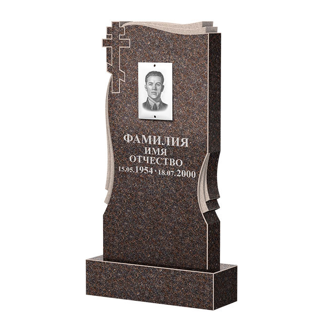 Гранитные памятники в Калуге | Памятник из гранита Елизовский ФГЦ-185