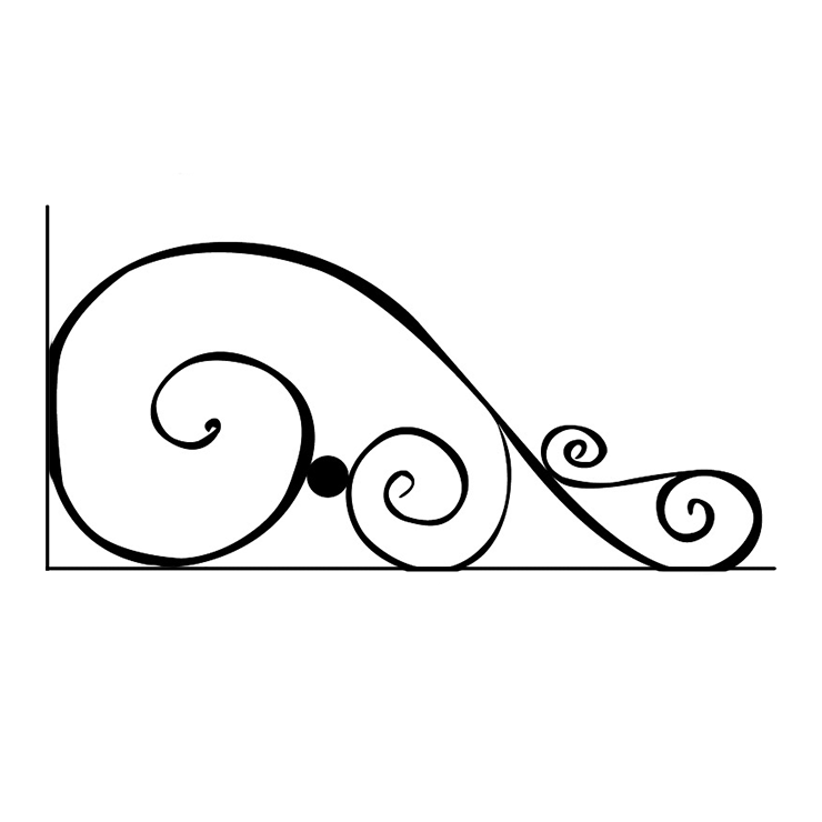 Кованые изделия в Калуге | Кованый уголок УГ.009